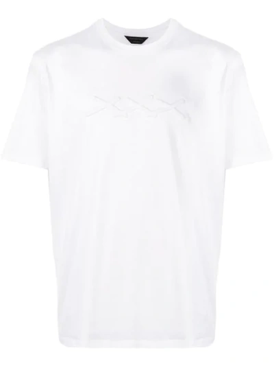 Ermenegildo Zegna Printed Cotton T-shirt In White