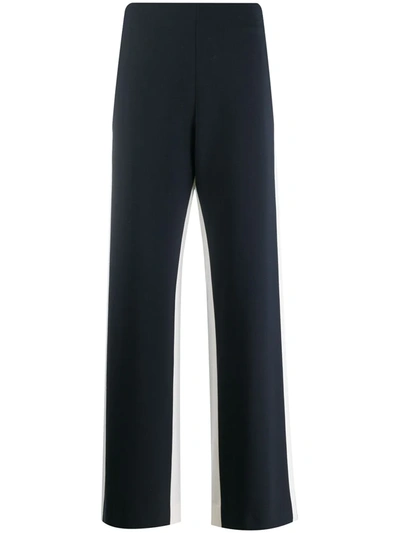 Monse Knit-band High-waisted Trousers In Blue
