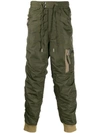 Diesel Tapered Trousers In Green