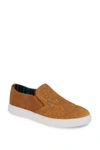 Robert Graham Cormac Slip-on Sneaker In Cognac