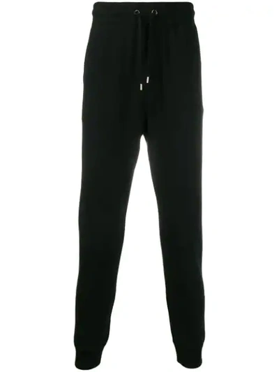 Dondup Slim-fit Track Trousers In Black