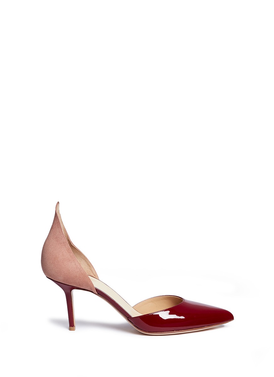 francesco russo white pumps