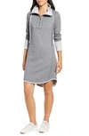 Tommy Bahama Flip Side Reversible Long Sleeve Dress In Forged Iron