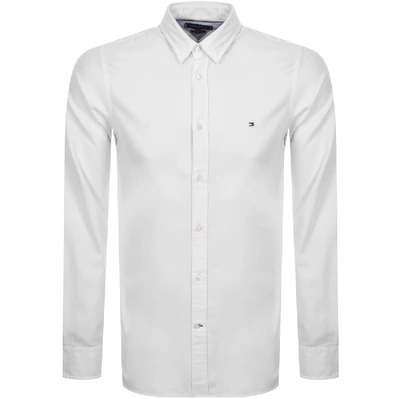 Tommy Hilfiger Long Sleeved Slim Shirt White