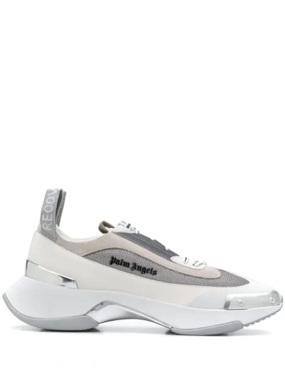 Palm Angels Recovery Low-top Leather Trainers In White