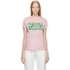 Stella Mccartney Suitable For Vegetarians Print T-shirt In 6901 Pink