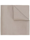 Totême Fine-knit Scarf In Grey