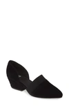 Eileen Fisher Women's Hilly D'orsay Wedge Pumps In Black Suede