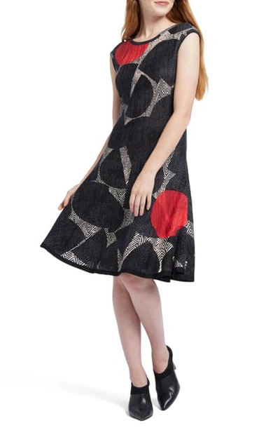 Nic + Zoe Be Bold Printed Sleeveless Dress In Multi