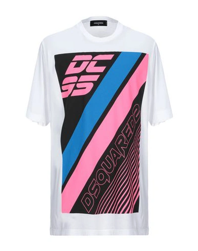 Dsquared2 T-shirts In White