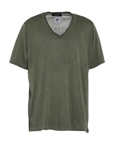 Dsquared2 T-shirts In Green