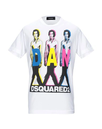 Dsquared2 T-shirts In White