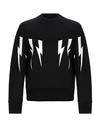 Neil Barrett Sweatshirt In Black
