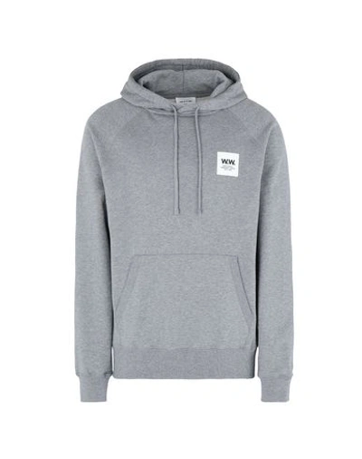 Wood Wood Sweatshirts In Grey