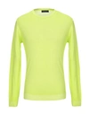 Daniele Fiesoli Sweaters In Acid Green