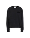 Wood Wood Sweatshirts In Black