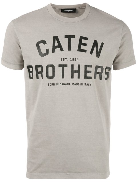 زبدة يبذل جهد معاد dsquared caten brothers t shirt - ballermann-6.org
