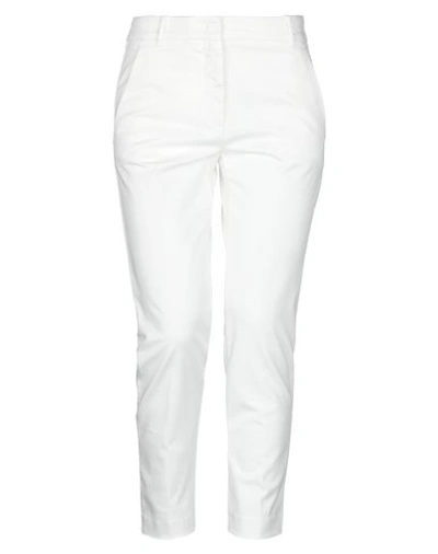 Pinko Pants In Silk White