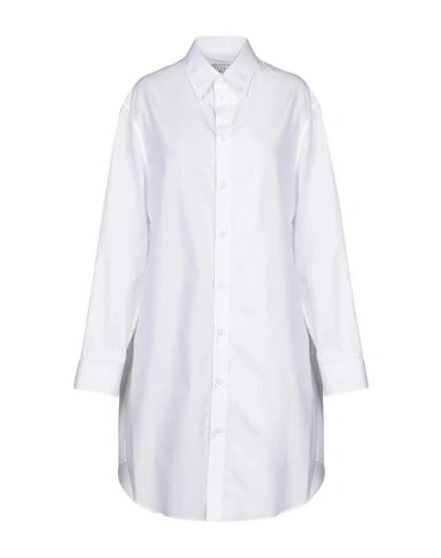 Maison Margiela 纯色衬衫及女衬衣 In White