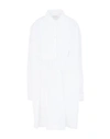 Wood Wood Greta Long Cotton-poplin Shirt In Off-white