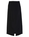 Liviana Conti Midi Skirts In Black