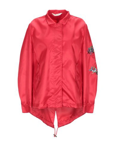 Bottega Martinese Jackets In Red