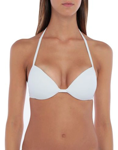 Moschino Bikini Tops In White