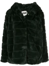 Apparis Goldie Faux-fur Coat In Green