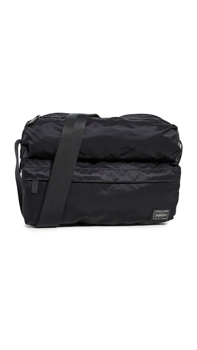 Porter Frame Medium Shoulder Bag In Black