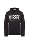 Diesel Black S-gir-hood-division Hoodie