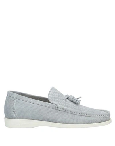 A.testoni Loafers In Grey