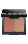 Kosas Color & Light: Pressed Powder Blush & Highlighter Duo Papaya 1972 High Intensity 0.32 oz/ 9 G