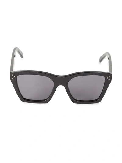 Celine 56mm Square Sunglasses In Black