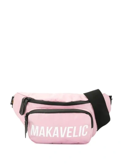 Makavelic Crescent Waist Bag In Pink