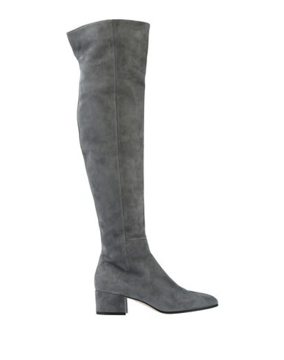 Gianvito Rossi Boots In Grey