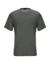 Roberto Collina T-shirts In Military Green