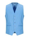 Grey Daniele Alessandrini Suit Vest In Azure