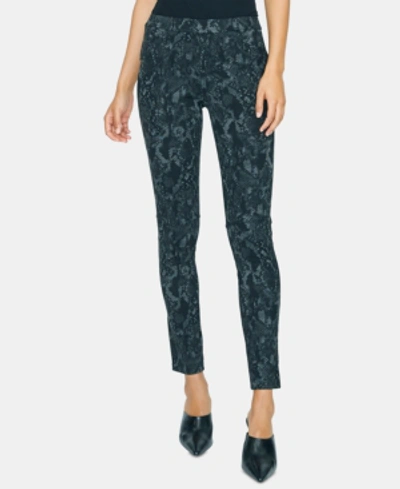 Sanctuary Grease Pattern Leggings In Snake