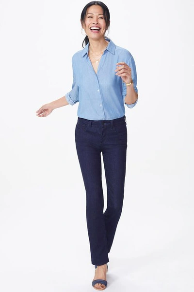 Nydj Sheri Slim Ponte Trousers - 100% Exclusive In Blue