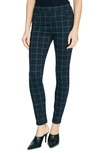 Sanctuary Grease Plaid Leggings In Window Pane Plaid