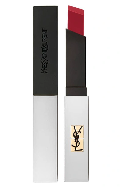 Saint Laurent Rouge Pur Couture The Slim Sheer Matte Lipstick In 101 Rouge Libre