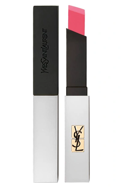 Saint Laurent Rouge Pur Couture The Slim Sheer Matte Lipstick In 111 Corail Explicit