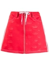 Fiorucci X Adidas All Over Angels Skirt In Red