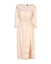 Elisabetta Franchi Midi Dresses In Light Pink