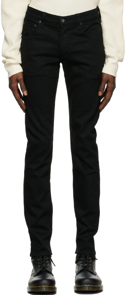 Rag & Bone Fit 2 Slim-fit Stretch-denim Jeans In Black