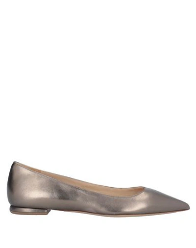 Deimille Ballet Flats In Bronze