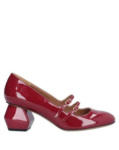 Emporio Armani Pumps In Red