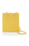 Medea Prima Mini Leather Bag In Yellow