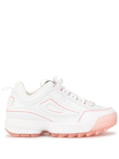 Fila Women's Disruptor Ii Low-top Sneakers In White