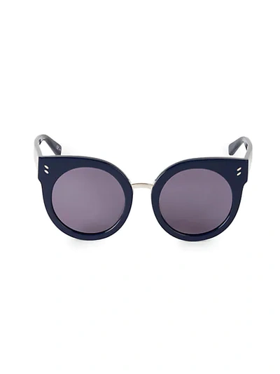 Stella Mccartney 52mm Round Sunglasses